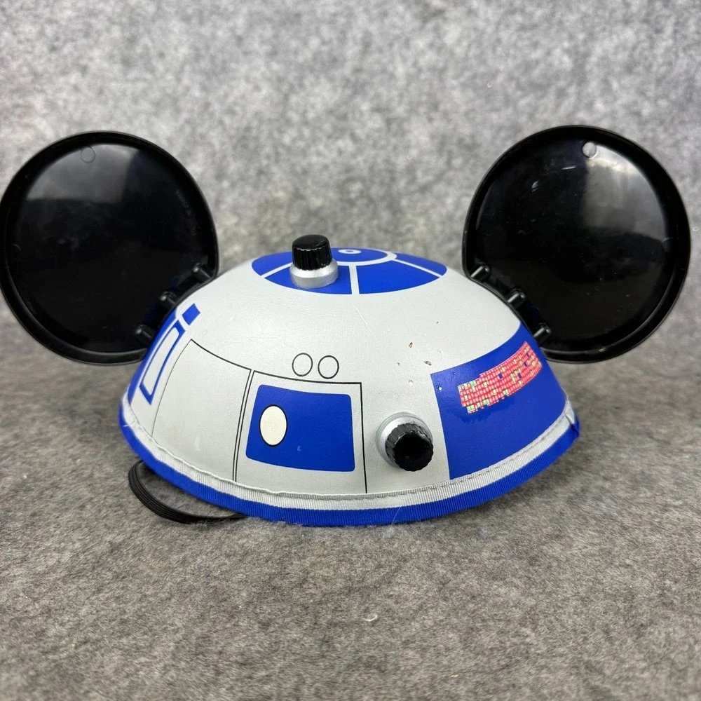 Disney Parks Star Wars R2 D2 Mickey‎ Mouse Ears Hat Disneyland Youth